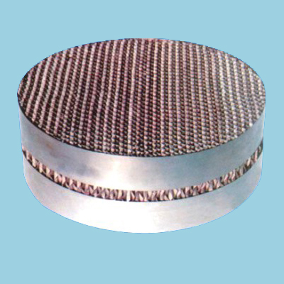 metal perforated plate corrugated packing